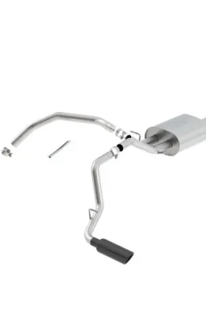 Borla 14-19 Chevrolet Silverado / GMC Sierra 1500 Cat-Back Touring Exhaust - 4in Tip In Demand