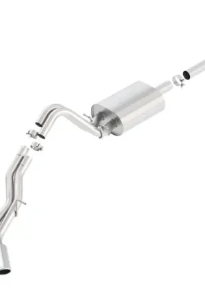 Professional Grade Borla Touring Cat Back 15-16 Chevy Tahoe 5.3L V8 2.75in, 2.25in Dual Same Side Exit 4in Tips