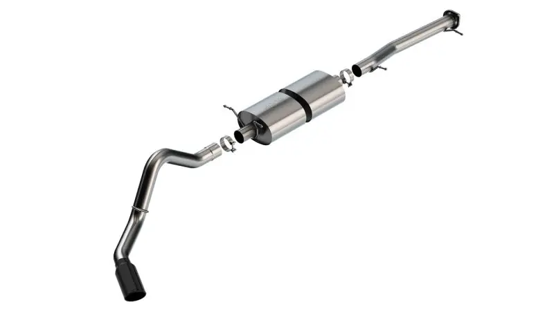Top Rated Borla 20-22 Chevrolet/GMC Silverado/Sierra 6.6L T-304 SS Cat-Back S-Type Exhaust - Brushed