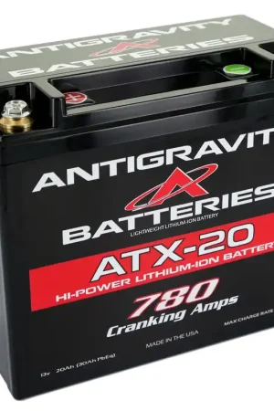 Antigravity XPS YTX20 Lithium Battery - Left Side Negative Terminal Affordable