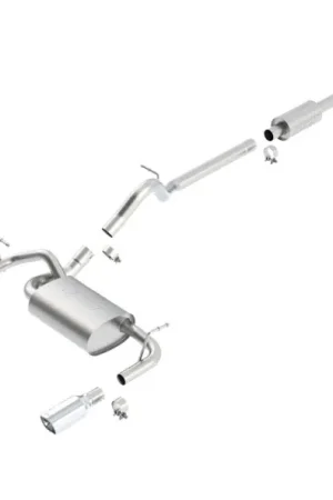 Borla 12-16 Jeep Wrangler JK 3.6L AT/MT 4Wheel 4dr Truck Single Split Rear Exit Catback Exhaust Time-Limited