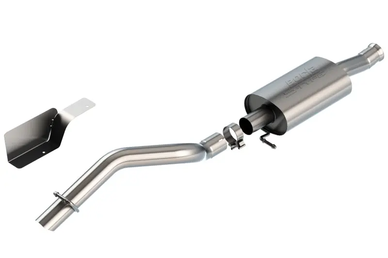 Get Yours Borla 18-21 Jeep Wrangler JL 2.0L 2DR Climber 2.75in Turn Down Tip S-Type Cat-Back Exhaust
