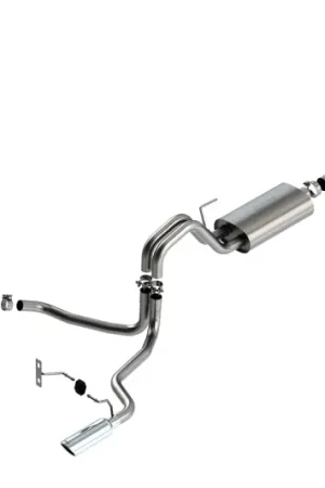 Worldwide Shipping Borla F-150 2021 5.0L 4dr CC SB EC STB Lariat/KR/Platinum/LTD 3/2.25 SRE Cat-Back Touring CHR Tips