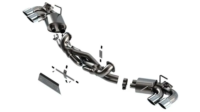 Budget Borla 20-23 Chevrolet Corvette Stingray ATAK Cat-Back Exhaust System (Euro Spec)