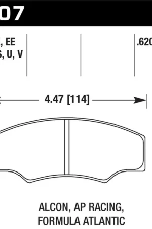 Wholesale Hawk CP2361/CP3228/CP5104/CP5144 AP Racing HT-14 Brake Pads