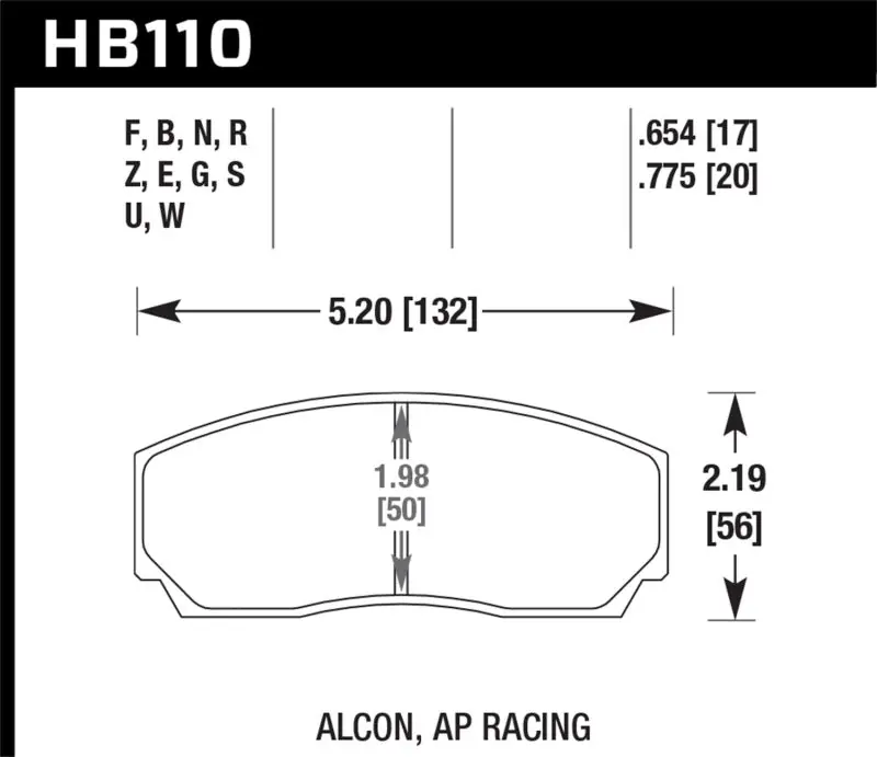 Hawk AP CP2279 / CP3788 / CP3789 / CP5835 / CP5880 / CP5830 (SC430) Caliper Blue 9012 Race Brake Pad Price Drop