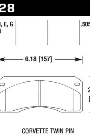 Brand New Hawk HPS Street Brake Pads