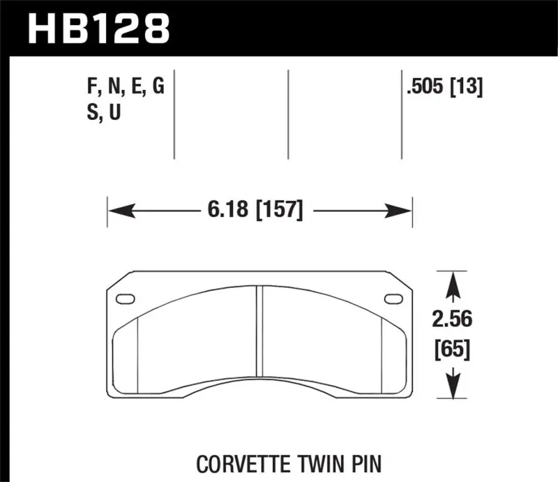 Brand New Hawk HPS Street Brake Pads