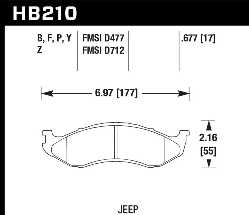New Release Hawk Super Duty Street Brake Pads