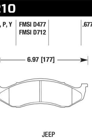 Reduced Price Hawk Performance Ceramic Street Brake Pads