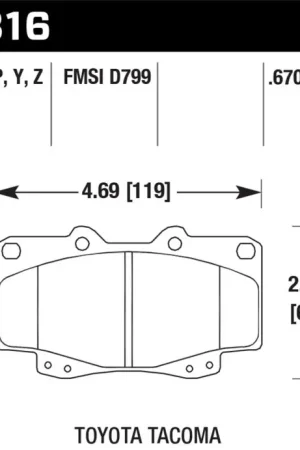 Top Rated Hawk Performance Ceramic Street Brake Pads