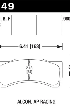 Trending Hawk 14-16 BMW M235i Racing 3.0L Front ER-1 Brake Pads