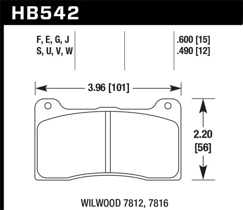 Time-Limited Hawk Wilwood HPS 5.0 Brake Pads