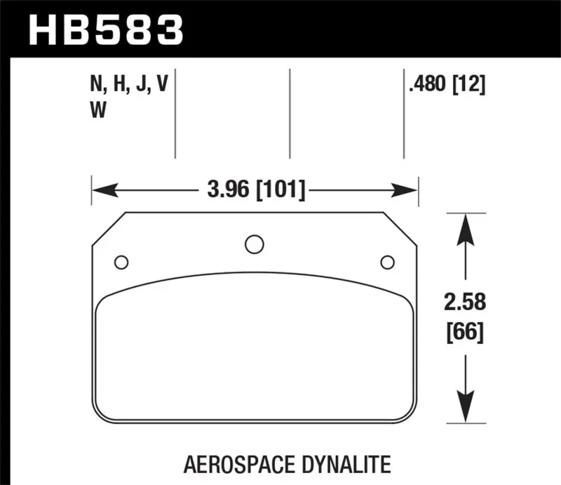 Editor’s Pick Hawk Ferro-Carbon Black Powder Coat HPS Street Brake Pads - 12mm Pad Thickness