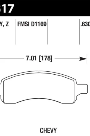Reduced Price Hawk Performance Ceramic Street Brake Pads