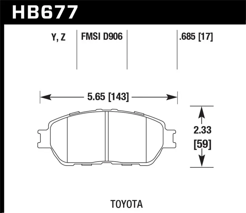 Special Offer Hawk Lexus 02-03/04-06 ES300/330 Toyota 98-12 Tacoma/Adynl Models Street Perf Ceramic Ft Brake Pads