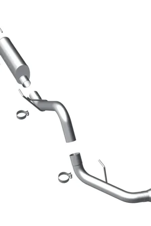 Affordable MagnaFlow 11 Ford F-150 3.7L/5.0L/6.2L SS Catback Exhaust Single Rear Side Exit w/ 4in SS Tips