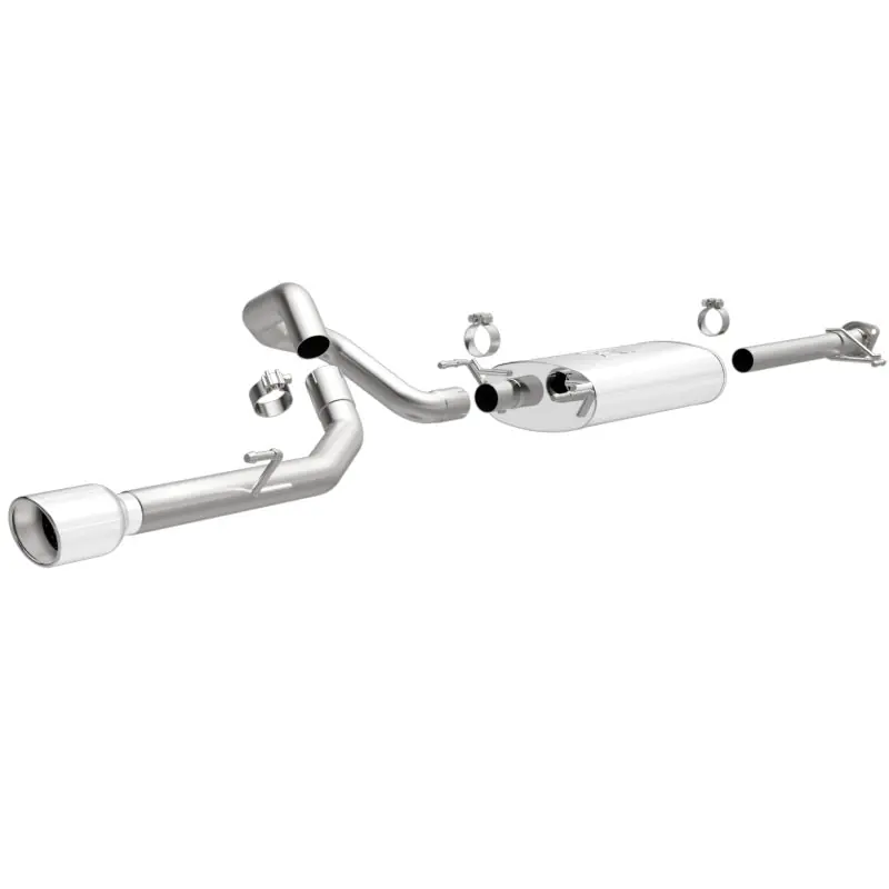 MagnaFlow 12-14 Toyota 4Runner V6 4.0L Single Straight P/S Rear Exit SS Cat Back Performance Exhaust Luxury