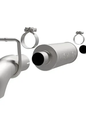 Top Pick MagnaFlow 12-14 Jeep Wrangler JK Unltd V6 3.6L 2D Turn Down Front of Rear Tire SS C/B Perf Exhaust
