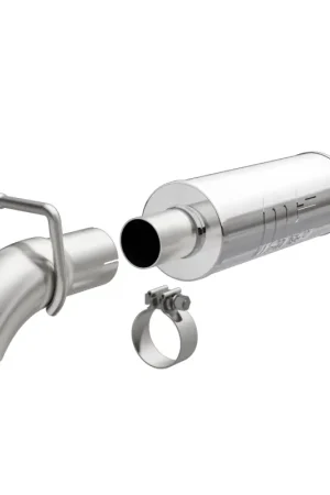Seasonal Sale MagnaFlow 18-19 Jeep Wrangler 3.6L 2.5in Turndown Exit Stainless Steel Cat-Back Exhaust