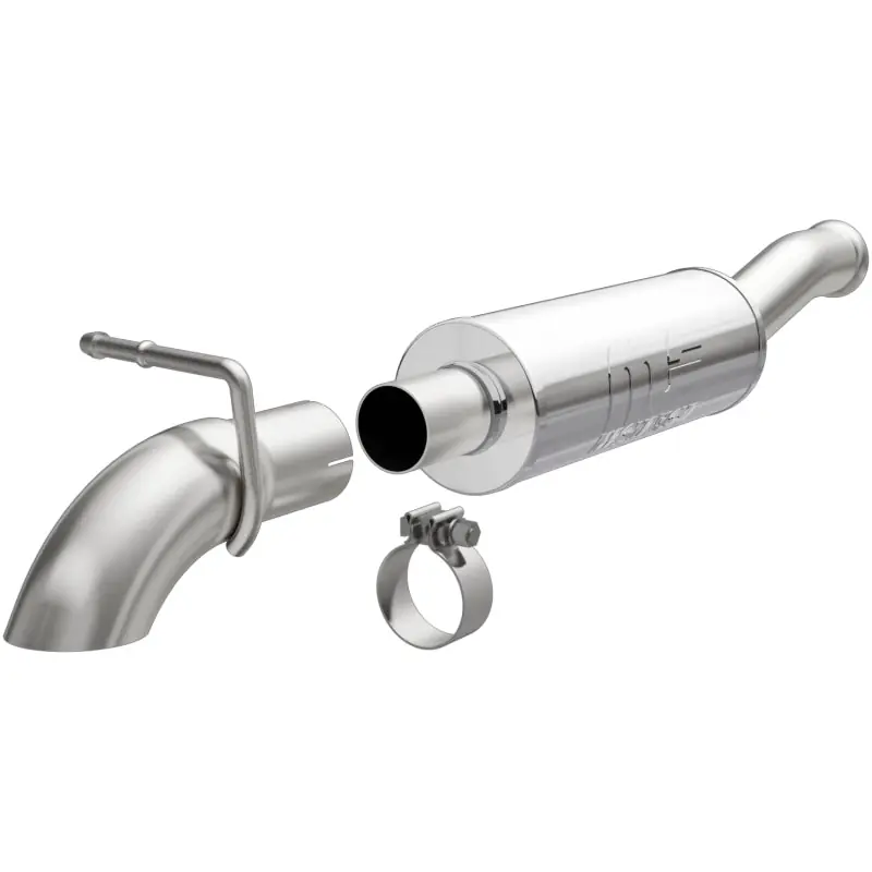 Seasonal Sale MagnaFlow 18-19 Jeep Wrangler 3.6L 2.5in Turndown Exit Stainless Steel Cat-Back Exhaust