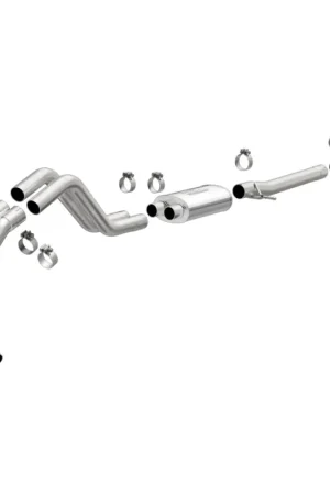 Today Only MagnaFlow CatBack 2019 Ford Ranger 2.3L 3in Polished Stainless Exhaust Tips