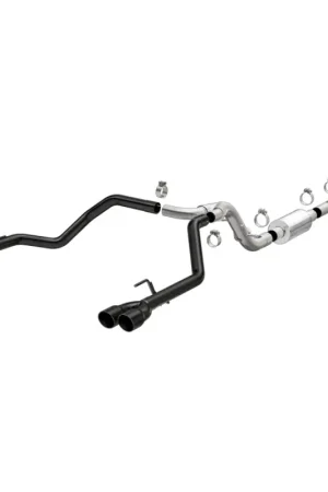 Price Cut MagnaFlow 2019 Chevy Silverado 1500 V8 5.3L Street Series Quad Split Rear Exhaust w/ Black Tips