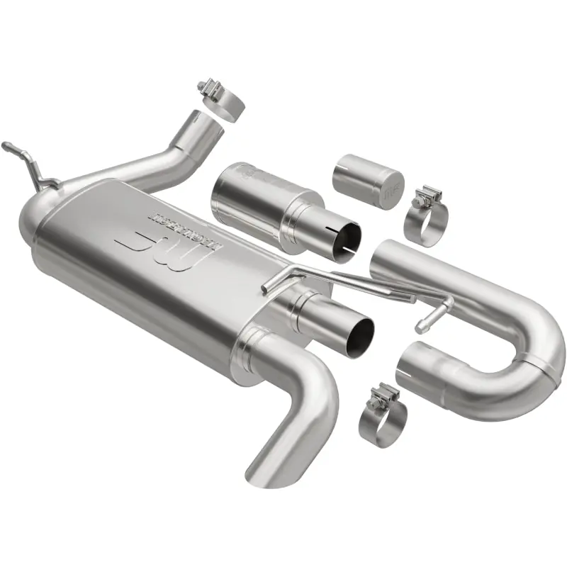 MagnaFlow 07-18 Jeep Wrangler JK Overland Series Axle-Back Exhaust System Mega Sale