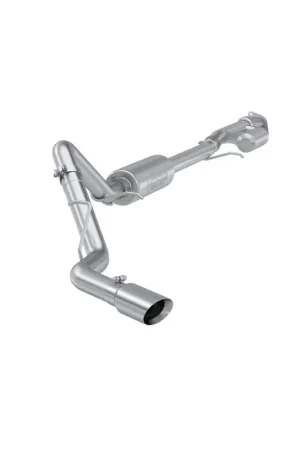 Free Shipping MBRP 19-24 GM 1500 Silverado/Sierra 2.7L T304 SS 3in Cat-Back w/ Single Side 4in Dual Wall Tip