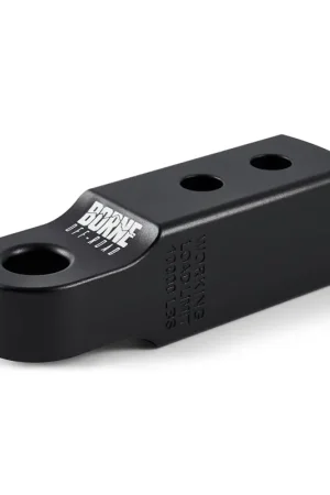 Super Sale Borne Off-Road CNC Hitch Receiver Shackle 2in Black