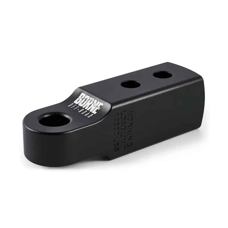 Super Sale Borne Off-Road CNC Hitch Receiver Shackle 2in Black