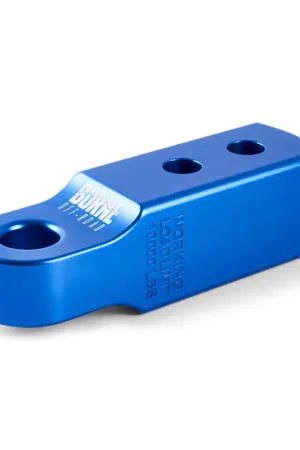 Viral Borne Off-Road CNC Hitch Receiver Shackle 2in Blue