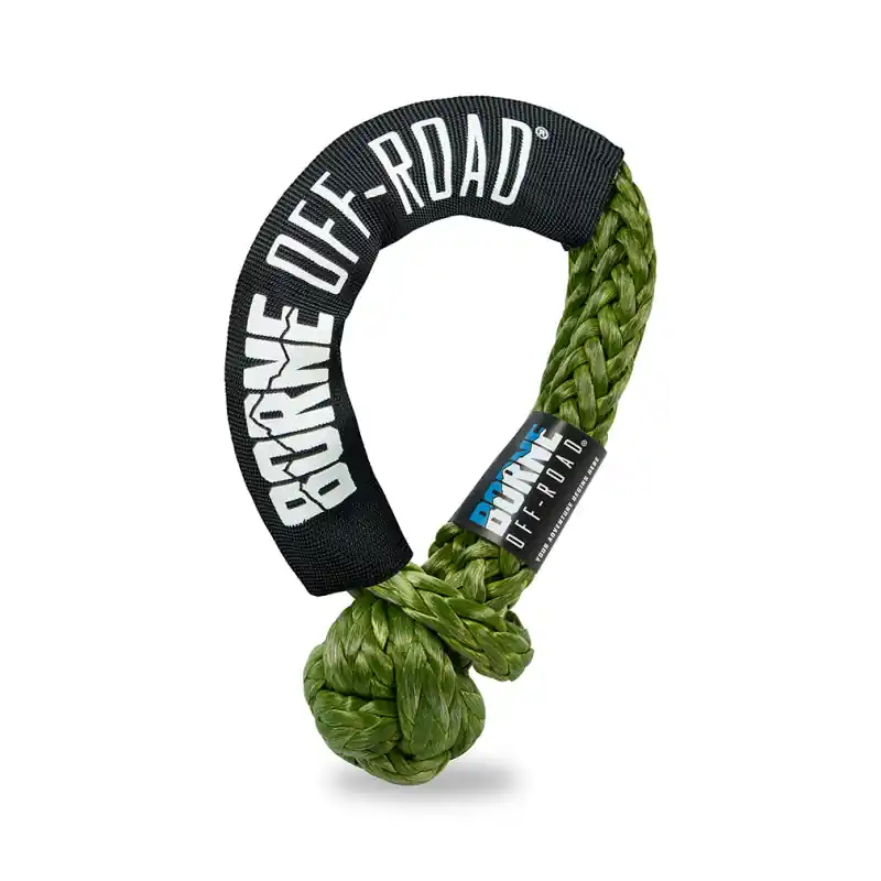 Mishimoto 7/16in X 20in Soft Shackle Army Green Best Price