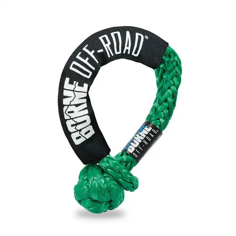 Mishimoto 7/16in X 20in Soft Shackle Green Original