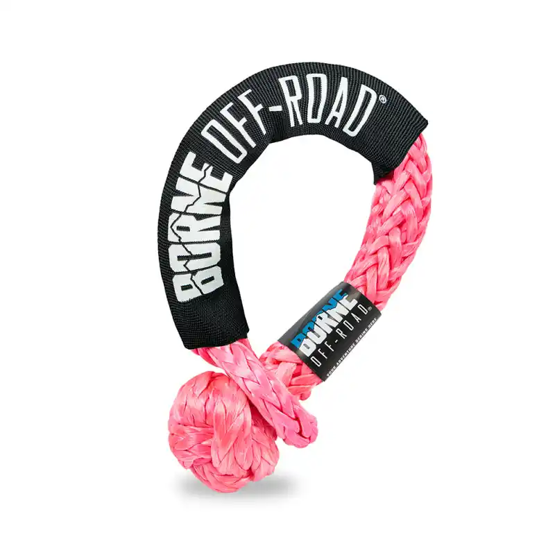 Mishimoto 7/16in X 20in Soft Shackle Hot Pink Free Returns