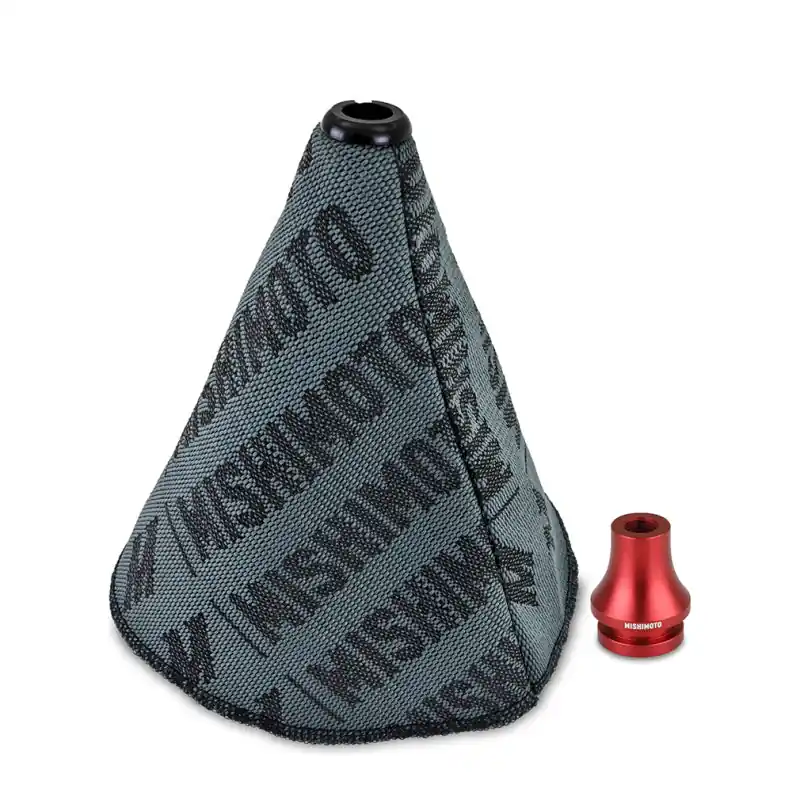 Mishimoto Shift Boot Cover + Retainer/Adapter Bundle M12x1.25 Red High Quality