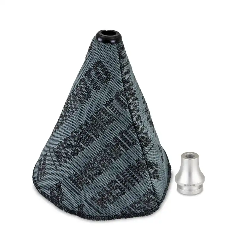 Professional Grade Mishimoto Shift Boot Cover + Retainer/Adapter Bundle M12x1.25 Silver