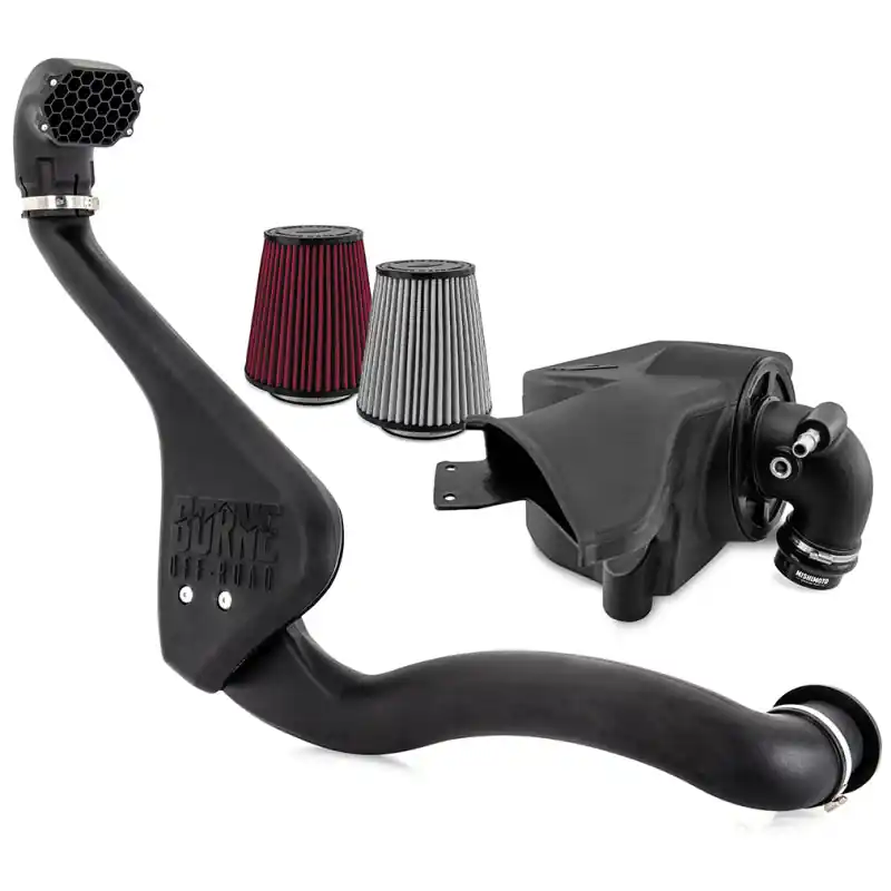 Genuine Mishimoto 2019+ Ford Ranger 2.3L Intake/Snorkel Bundle - Oiled Filter