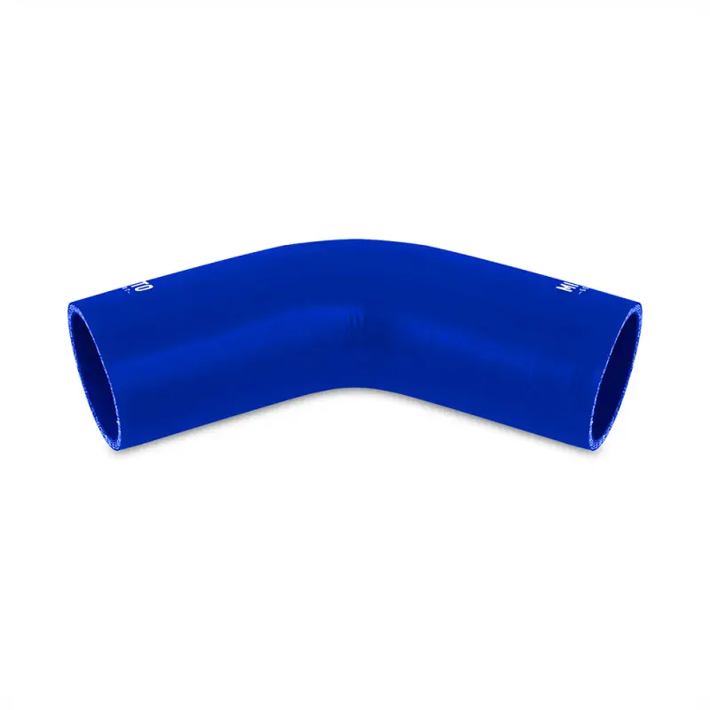 Mishimoto 3.5in. 45 Degree Silicone Coupler - Blue No Minimum Order