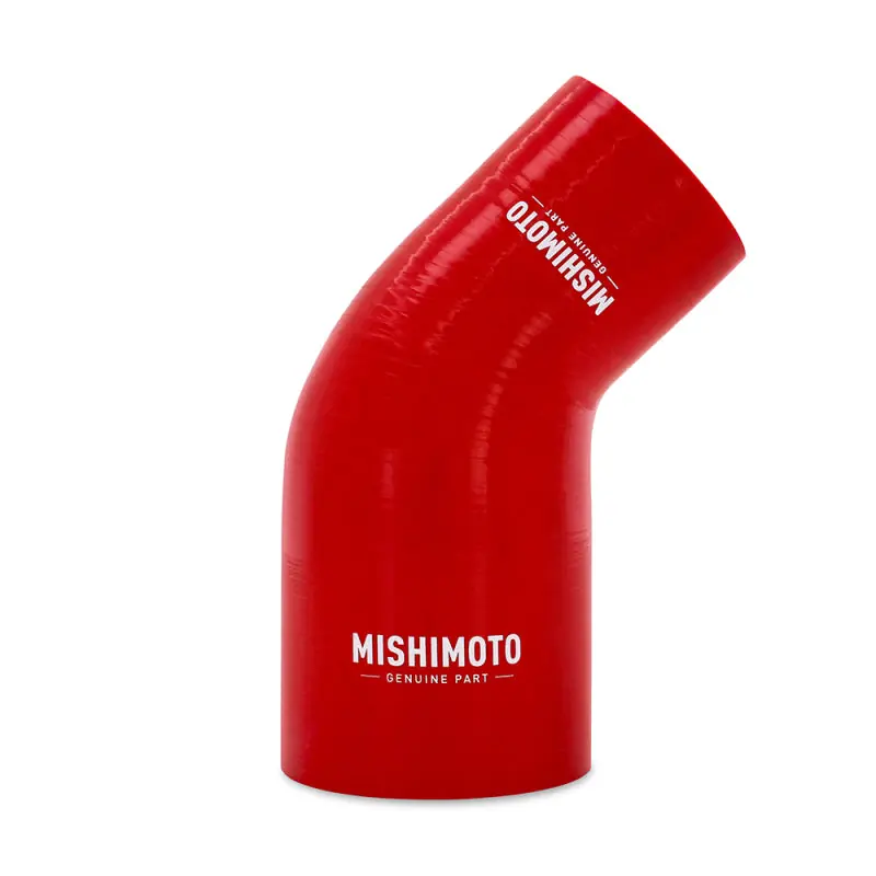 Mishimoto Silicone Reducer Coupler 45 Degree 3in to 3.5in - Red Order Now