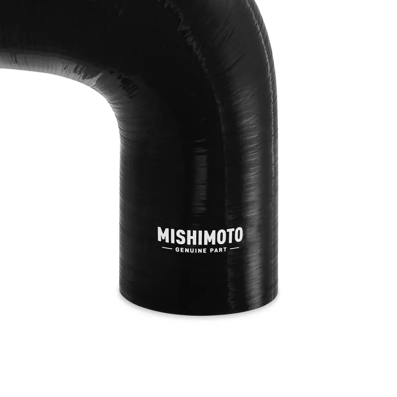 Mishimoto Silicone Reducer Coupler 90 Degree 2.5in to 4in - Black Exclusive Offer