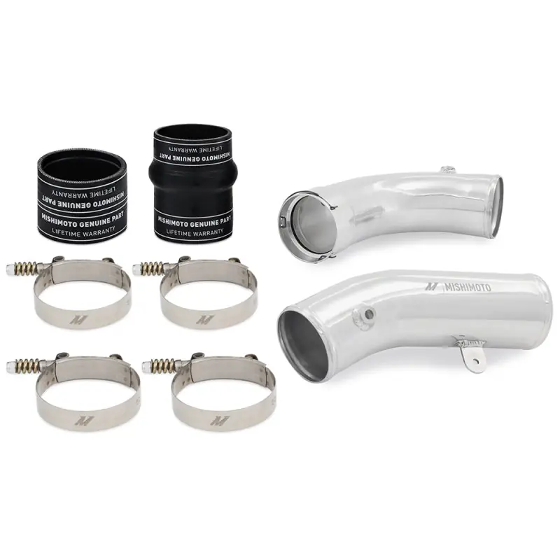 Mishimoto 17-19 GM 6.6L L5P Cold-Side Pipe and Boot Kit Polished Bargain