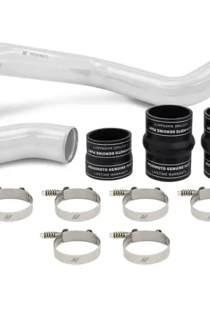 Trusted Brand Mishimoto 17-19 GM 6.6L L5P Hot-Side Pipe and Boot Kit Polished