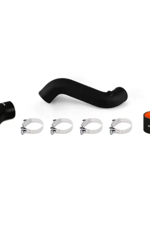 Weekend Sale Mishimoto 2015 Ford Mustang EcoBoost 2.3L Intercooler Cold Side Wrinkle Black Pipe and Boot Kit
