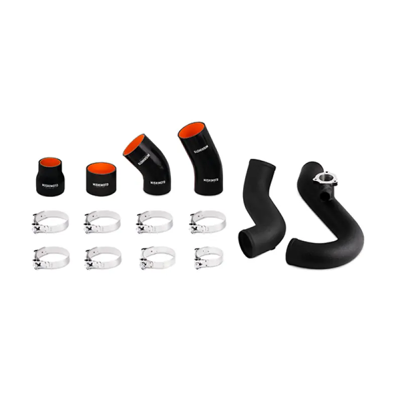 Express Delivery Mishimoto 2015 Ford Mustang EcoBoost 2.3L Intercooler Wrinkle Black Pipe and Boot Kit