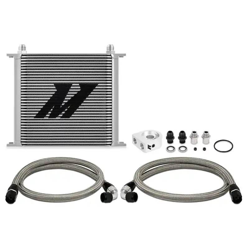 Mishimoto Universal Oil Cooler Kit 34-Row Silver Best Choice