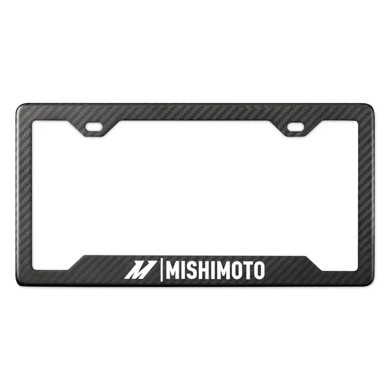 Mishimoto Carbon Fiber License Plate Frame - Matte Affordable