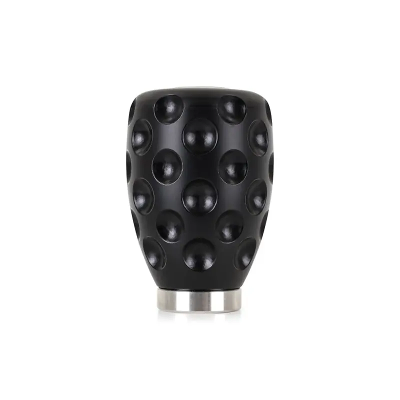 Mishimoto Steel Core Dimple Shift Knob Black Delrin No Minimum Order