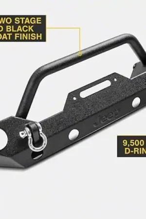 Save Now Officially Licensed Jeep 07-18 Jeep Wrangler JK Trail Force HD Front Bumper w/ Jeep Logo
