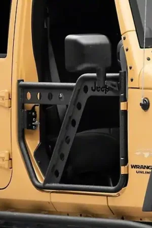 Officially Licensed Jeep 07-18 Jeep Wrangler JK HD Front Adventure Doors w/ Jeep Logo Bargain